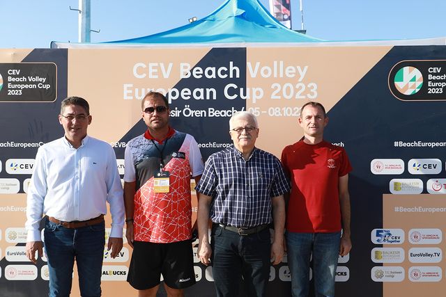 Ören Plajı’nda Plaj Voleybolu Olimpiyat Elemeleri Düzenlenecek
