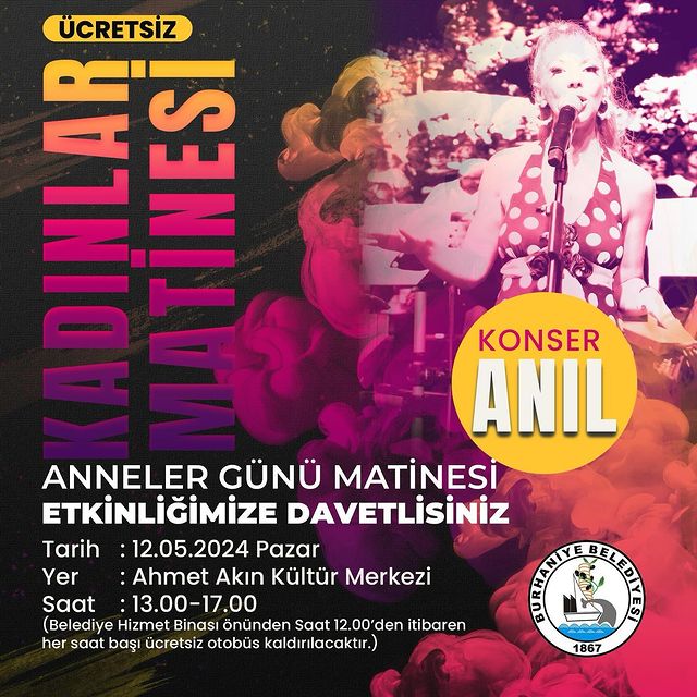 Ücretsiz Matine Anneler Günü İçin Düzenlenecek