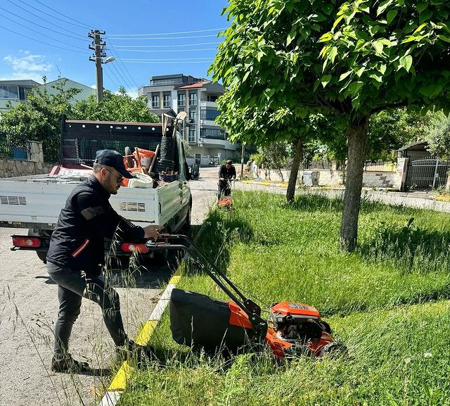 Park ve Bahçeler Müdürlüğü Ekipleri, Çevre Temizliği ve Doğal Alan Bakımını Sürdürüyor