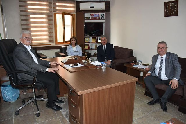 EMARÇEB Başkanına İlk Ziyaret: Çevre Mücadelesinde İş Birliği Vurgusu