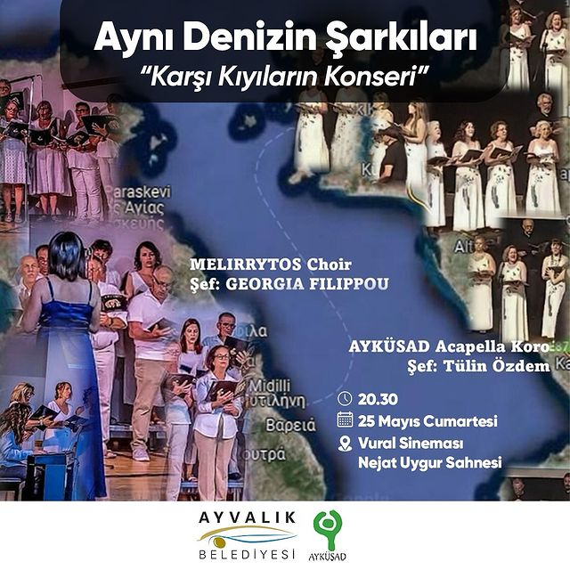 Aynı Denizin Şarkıları: Karşı Kıyıların Konseri Ayvalık’ta