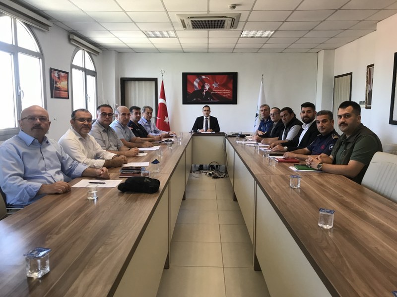 Kaymakam İlyas Memiş Başkanlığında Orman Yangınlarıyla Mücadele Toplantısı Gerçekleşti