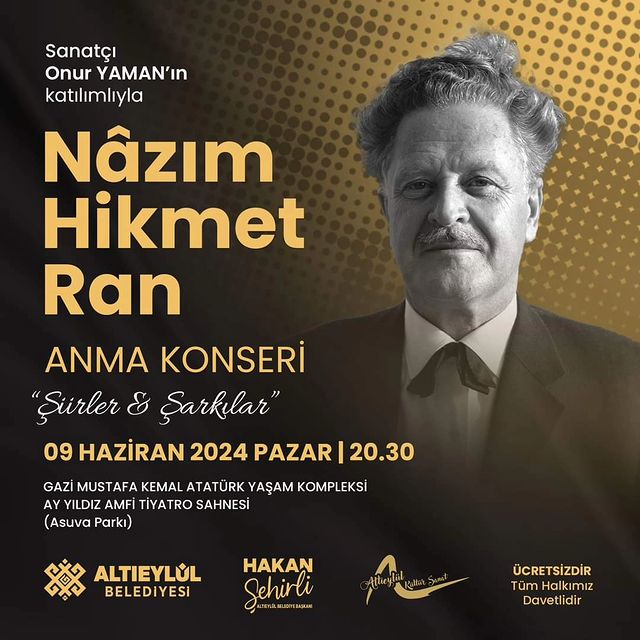 Nâzım Hikmet Ran Anma Konseri