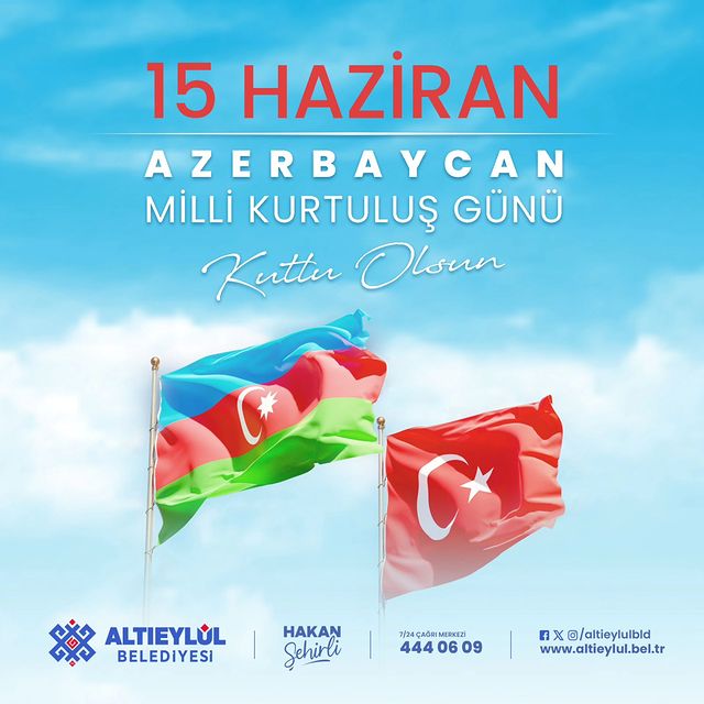 Altıeylül Belediyesi, Azerbaycan’ın Milli Kurtuluş Günü’nü Kutladı