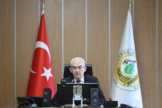 Balıkesir Orman Bölge Müdürlüğü’nde Video Konferans Toplantısı Gerçekleştirildi