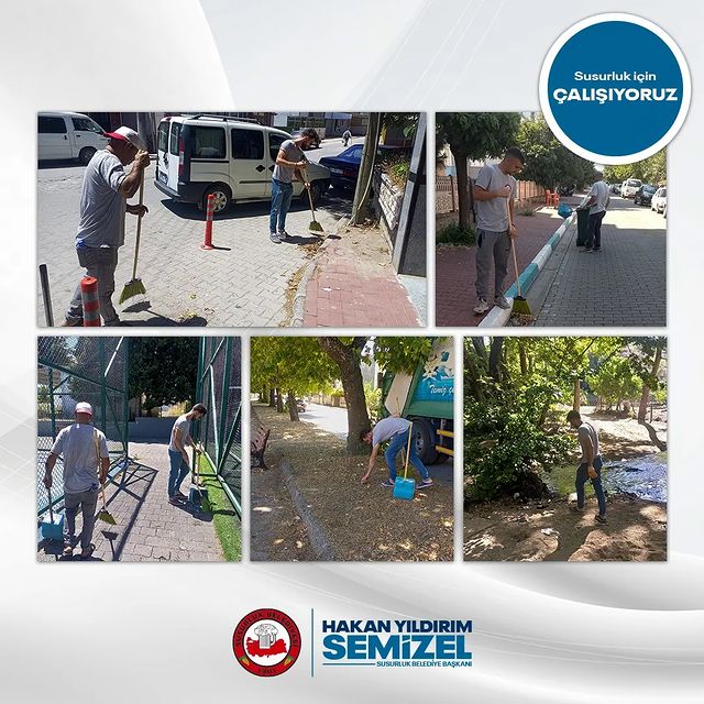 Susurluk Belediyesi, Temiz Bir Çevre Hedefine Odaklanıyor
