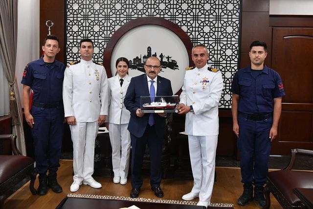 Sahil Güvenlik Komutanlığı’nın 42’nci Yıl Dönümünde Valilik Ziyareti