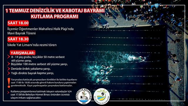 Burhaniye Belediyesi, Denizcilik ve Kabotaj Bayramı’nı Coşkuyla Kutlayacak