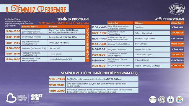 5. Aromaterapi Festivali Balıkesir’de Kapılarını Açıyor
