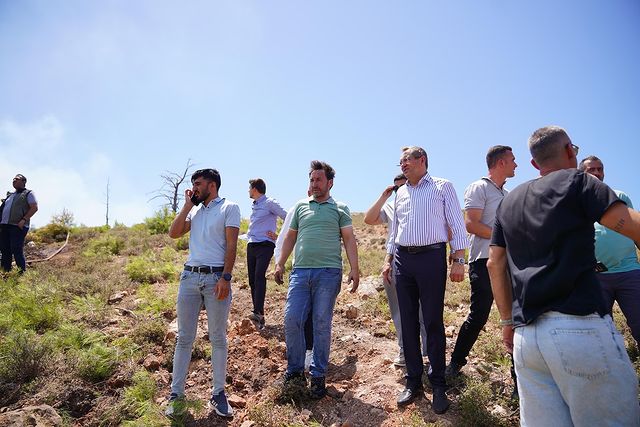 Ayvalık’ta Çıkan Yangın Kontrol Altına Alındı