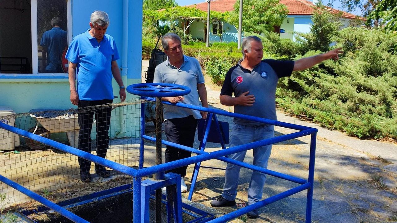 BASKİ Genel Müdürü Erdoğan Öztürk, Atıksu Arıtma Tesislerinde İncelemelerde Bulundu