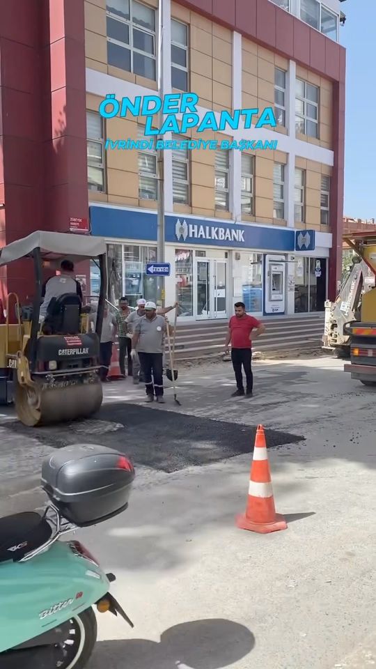 İvrindi’de Yol Konforu İçin Sıcak Asfalt Dönemi