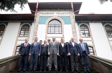 İçişleri Bakanı Ali Yerlikaya’nın Trabzon Ziyareti