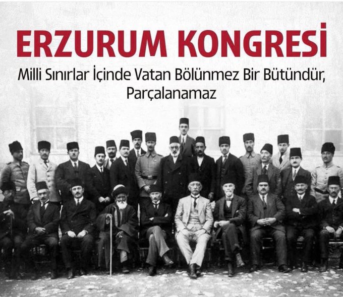 Erzurum Kongresi 105. Yıl Dönümünde Anıldı