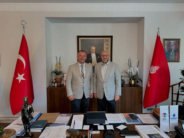 Gömeç Belediyesi ve İBB Arasında Proje İşbirliği Görüşmesi