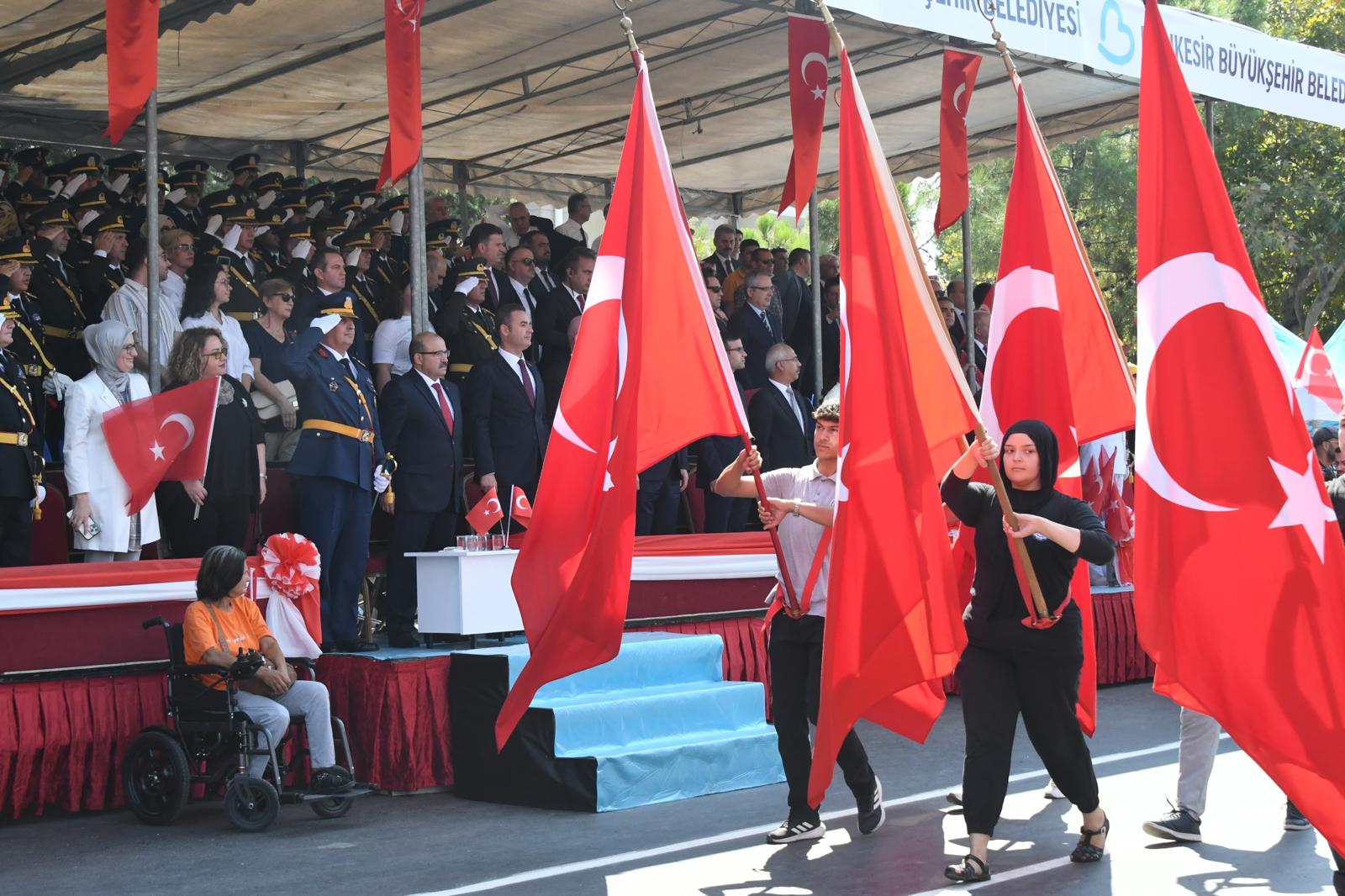 30 Ağustos Zafer Bayramı 102. Yıldönümü Coşkuyla Kutlandı
