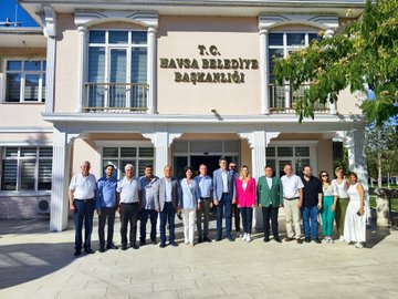 CHP Genel Başkan Yardımcısı Ensar Aytekin, Havsa Belediye Başkanı Hüseyin Özden’i Ziyaret Etti
