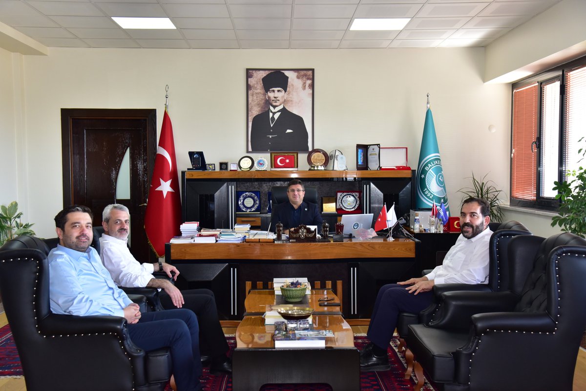 Türkiye Kent Konseyleri Birliği’nden Balıkesir Üniversitesi’ne Ziyaret