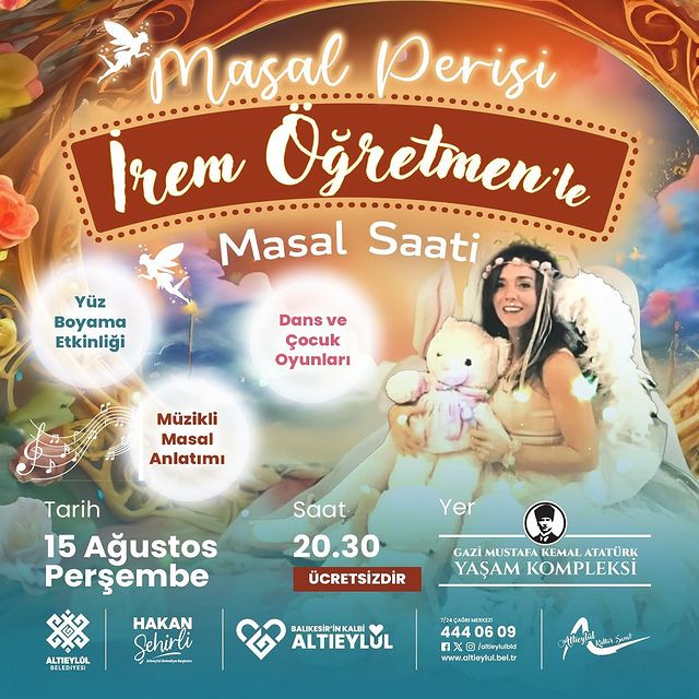 Çocuklar İçin Büyülü Masal Saati