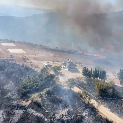 Erdek’teki Orman Yangını Kontrol Altına Alındı
