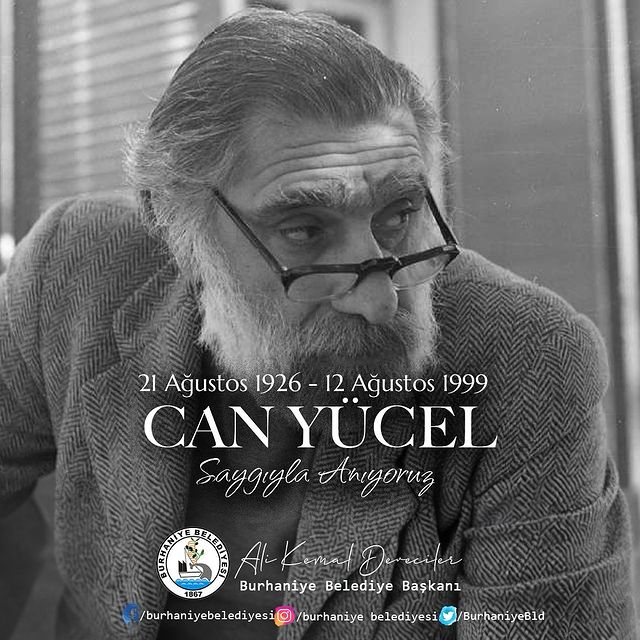 Can Yücel’in 25. Ölüm Yıl Dönümünde Anıldı