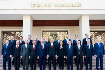 Yeni Atanan Valilerle Toplantı