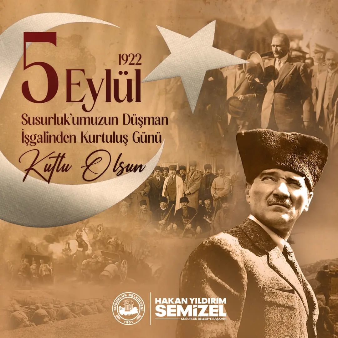 Susurluk, Kurtuluşunun 102. Yılını Coşkuyla Kutladı
