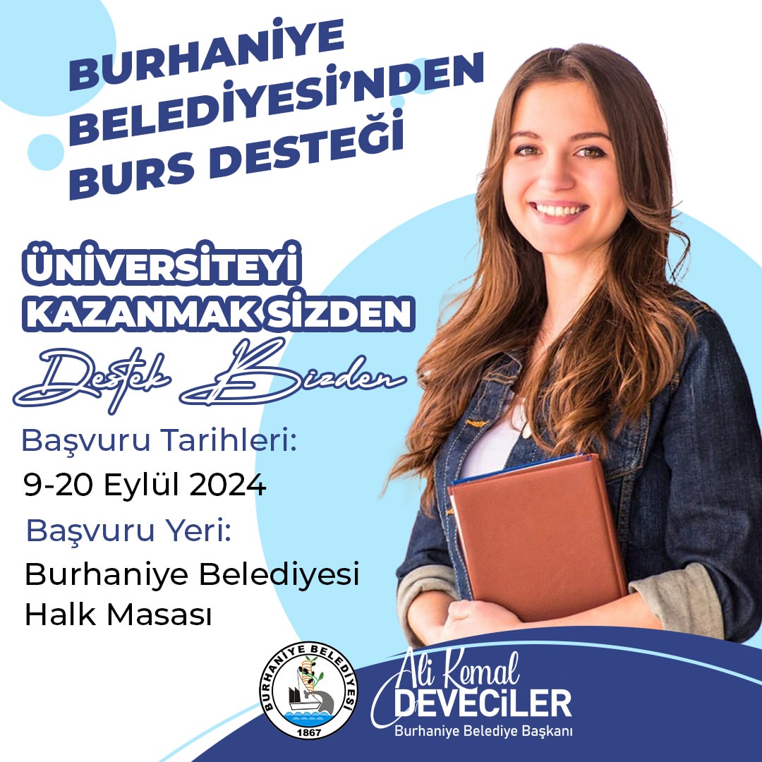 Burhaniye Belediyesi’nden Öğrencilere Burs Desteği