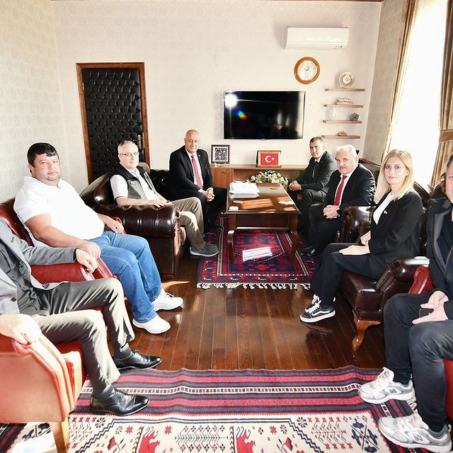 Türk Tarım Orman-Sen Genel Başkanı Ahmet Demirci, Balıkesir Orman Bölge Müdürü Kemal Kayıran’ı Ziyaret Etti