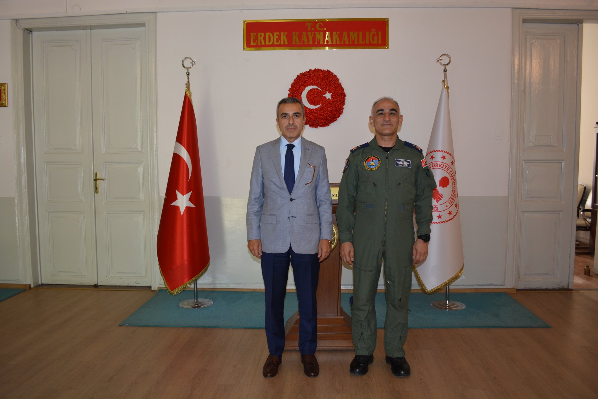 Bandırma Garnizon Komutanı Görev Süresine Nezaket Ziyareti Gerçekleştirdi