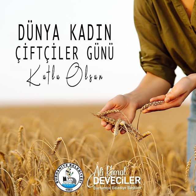 15 Ekim Dünya Kadın Çiftçiler Günü
