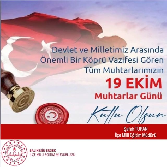 Muhtarlar Günü Kutlanıyor!