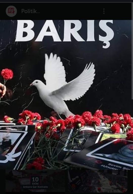 Ankara Gar Katliamı’nın 9. Yıldönümünde Barış ve Demokrasi Mücadelesi Devam Ediyor