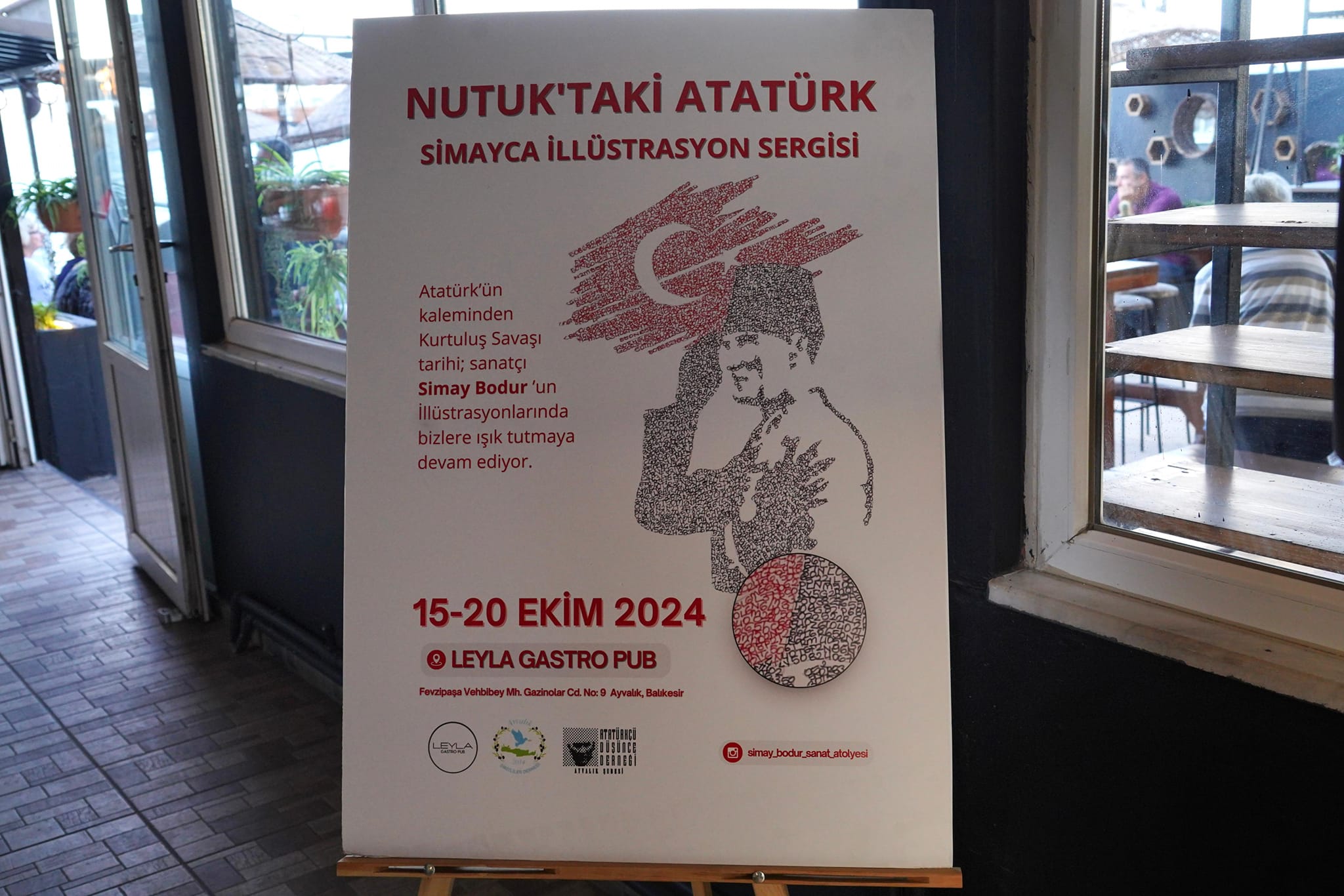 Ayvalık’ta Atatürk’ü Anma Sergisi Açıldı
