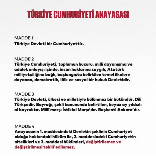 CHP Bandırma İlçe Örgütü, Anayasa’nın Temel İlkelerine Bağlılığını Vurguladı