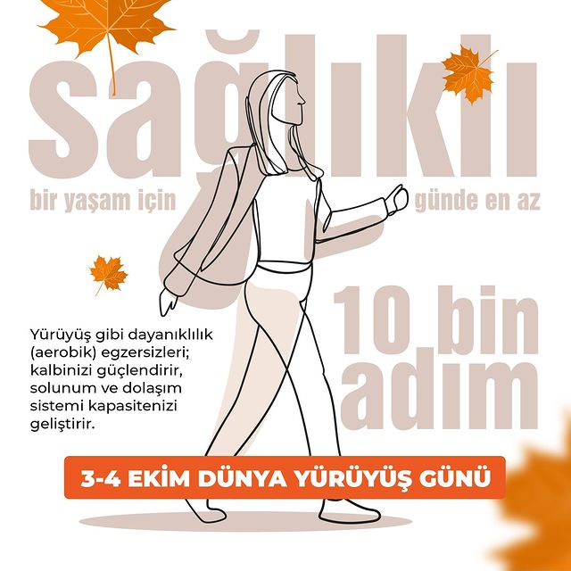 Yürüyüş: En Yaygın ve Kolay Uygulanabilen Dayanıklılık Aktivitesi