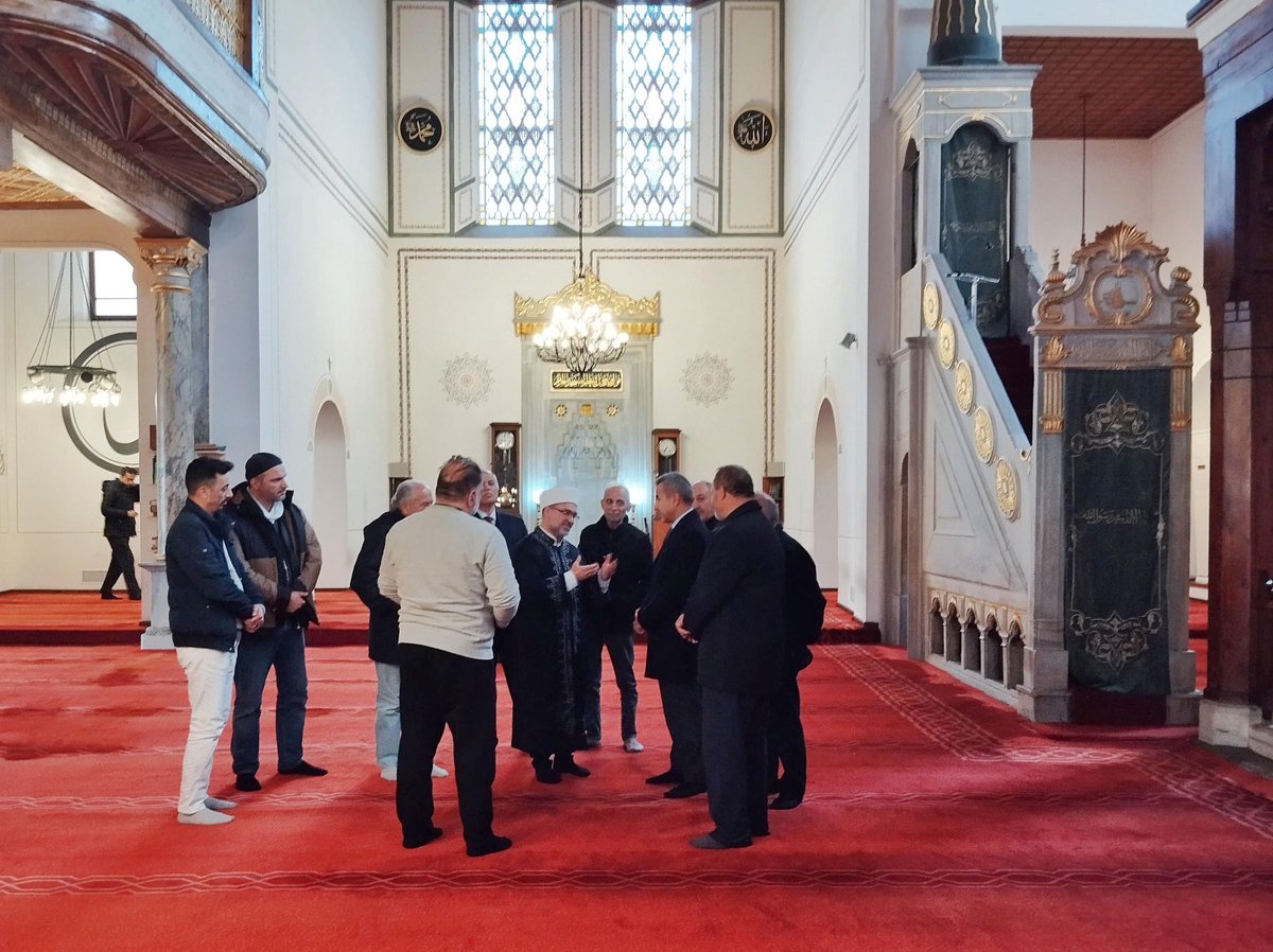 Arap Camii’nde Kaymakam Atasoy Ziyaretçilerle Buluştu
