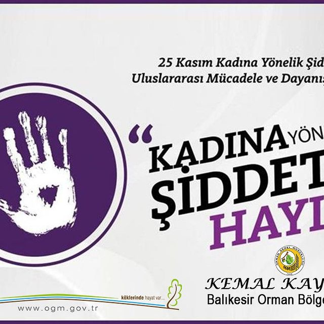 Balıkesir Orman Bölge Müdürlüğü’nden Kadına Yönelik Şiddetle Mücadele Çağrısı