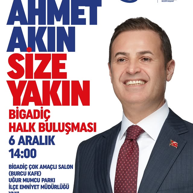 Balıkesir Belediye Başkanı Ahmet Akın Halk Buluşması Düzenliyor