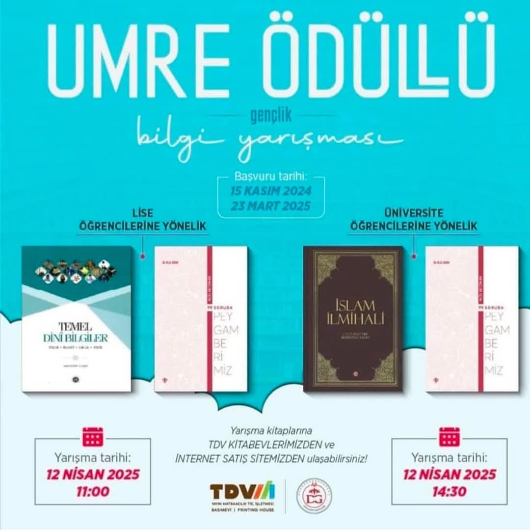 Diyanet İşleri Başkanlığı, Umre Ödüllü Bilgi Yarışması Düzenliyor