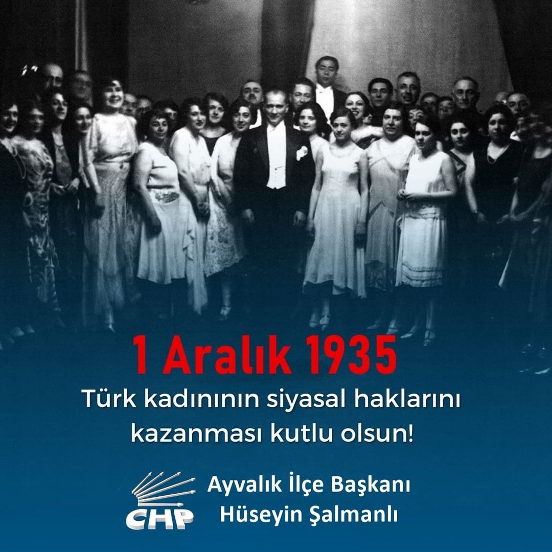Türk Kadınlarının Siyasal Hakları Kazandığı Önemli Gün: 1 Aralık 1935
