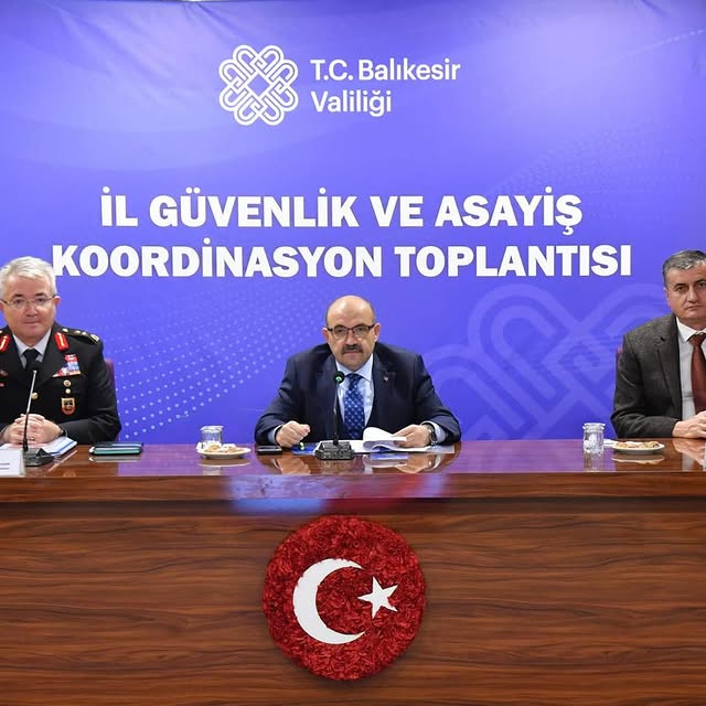Balıkesir’de Akaryakıt Kaçakçılığıyla Mücadele Toplantısı