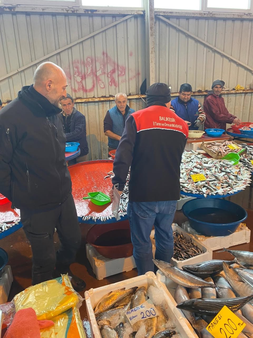 Kepsut’ta Su Ürünleri Denetimi Gerçekleştirildi