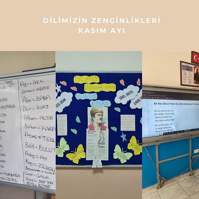 Dursunbey İlçe Milli Eğitim Müdürlüğü’nün Dilimizin Zenginlikleri Projesi Tamamlandı