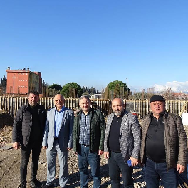 Havran İlçe Millî Eğitim Müdürü, Aliçetinkaya İlkokulu İnşaatını İnceledi