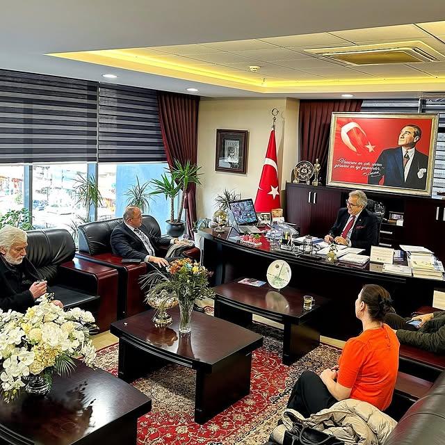 Belediye Yetkilileri, TEB Bankası Müdürü ve Mahalle Muhtarlarını Ağırladı