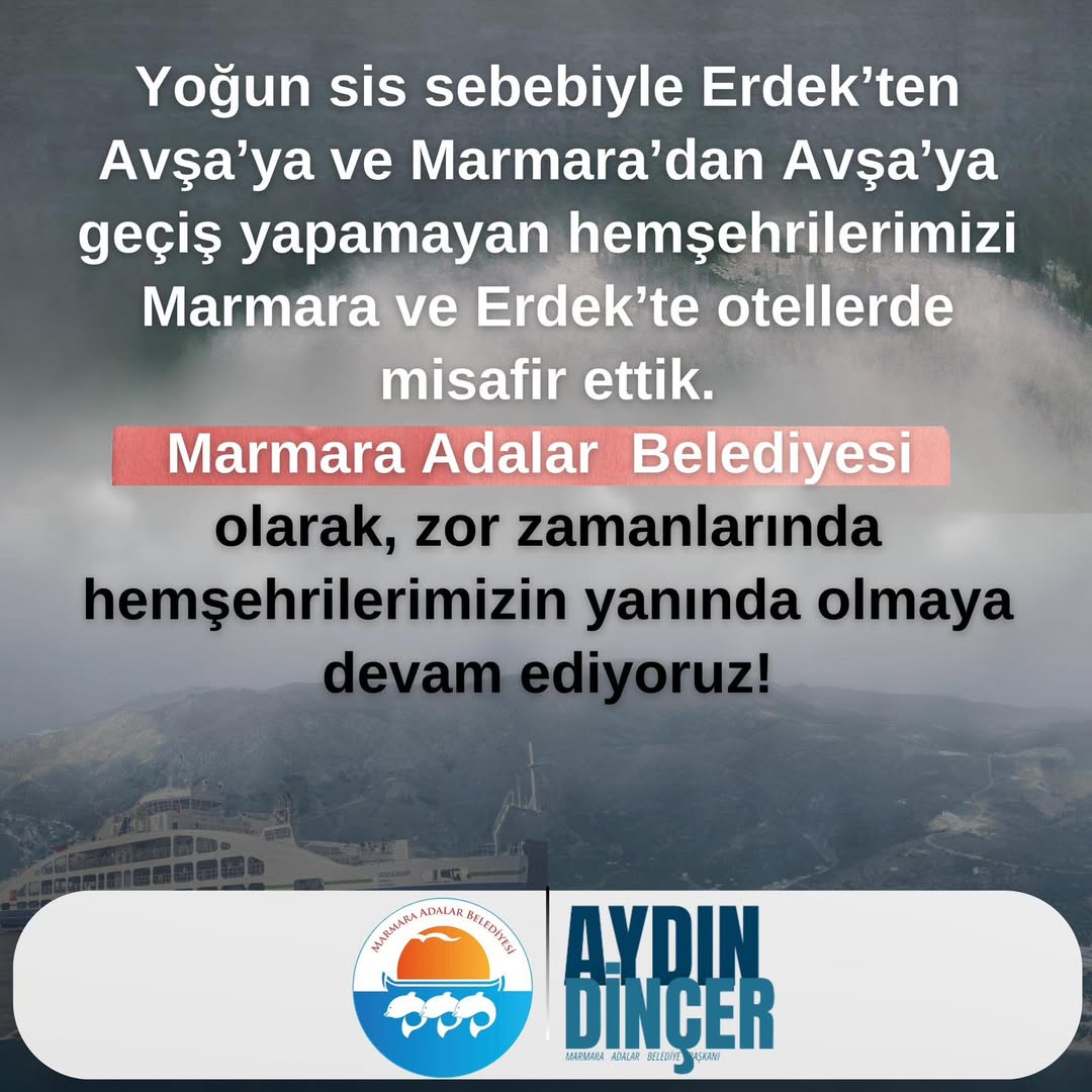 Yoğun Sis Nedeniyle Yolcular Otellerde Misafir Edildi