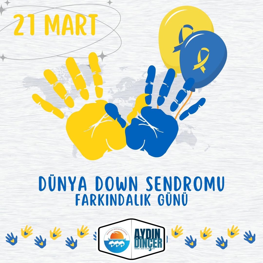 Marmara Adaları Belediyesi’nden Down Sendromu Farkındalığı Desteği