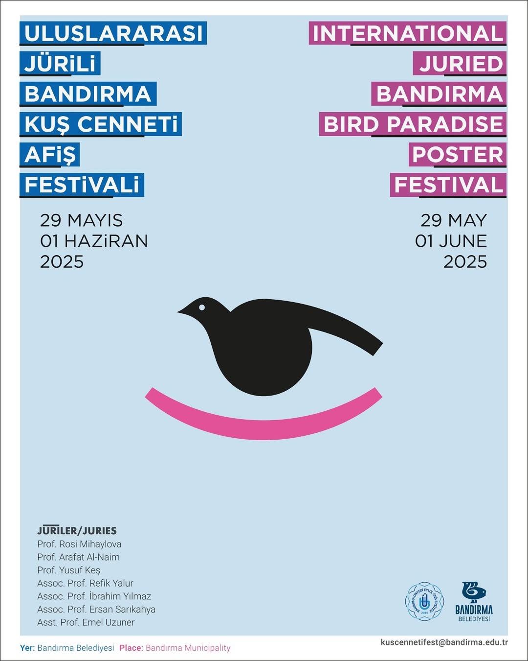 Bandırma Kuşcenneti Afiş Festivali Düzenleniyor