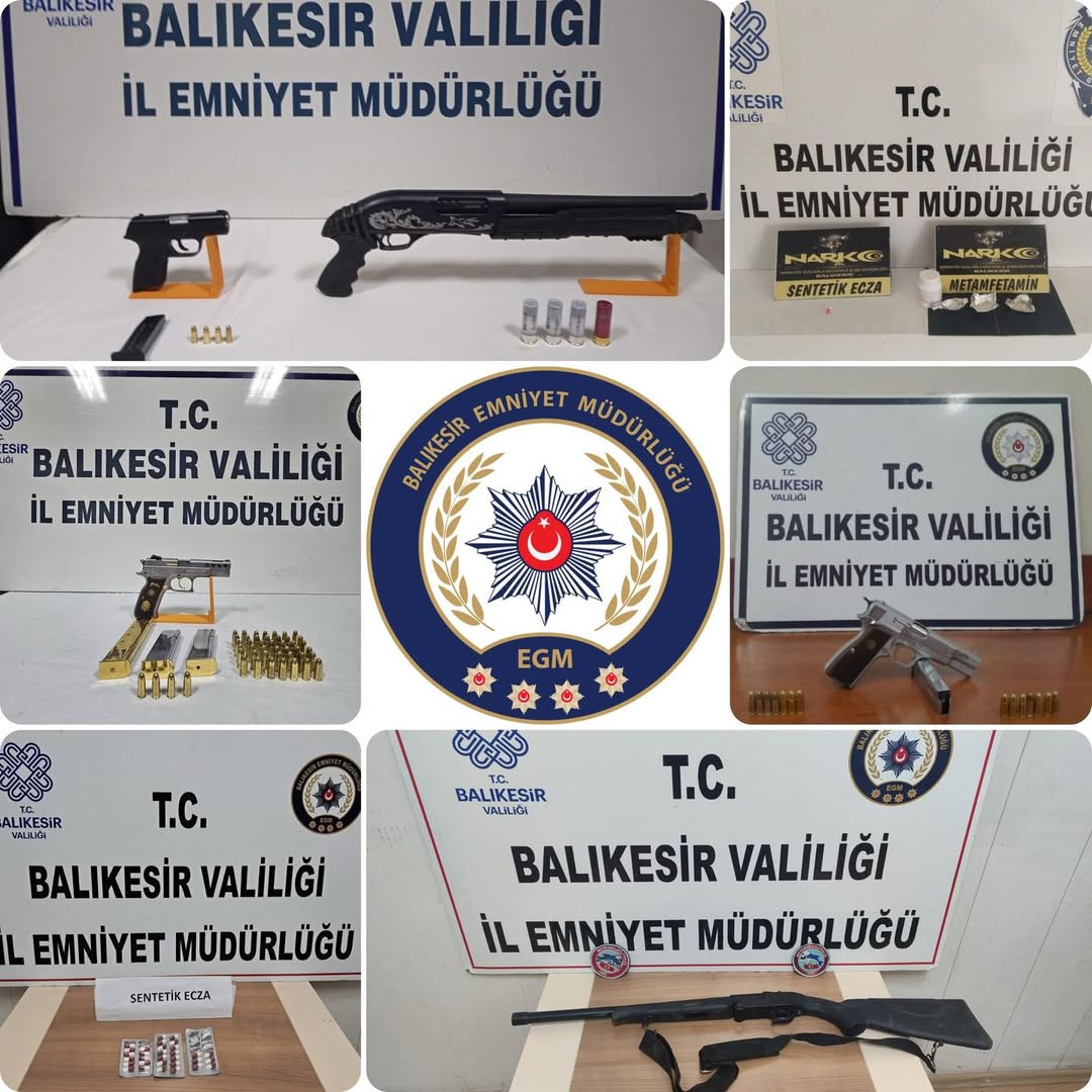 Balıkesir’de Bir Haftada 57 Aranan Şahıs Yakalandı